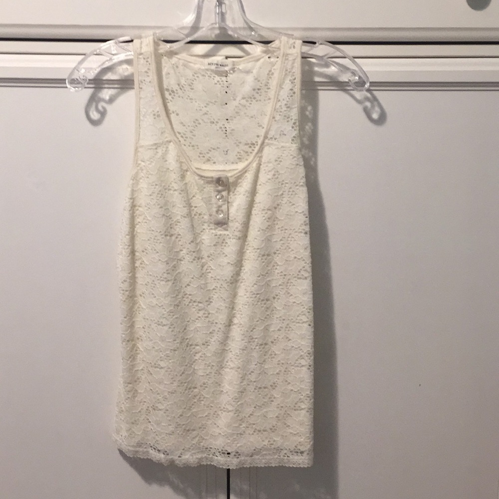 Lace tank top